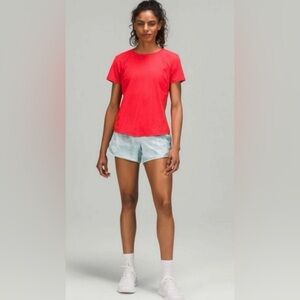 Lululemon Women's Crew Neck Running Tee - Love Red ♥️ 10